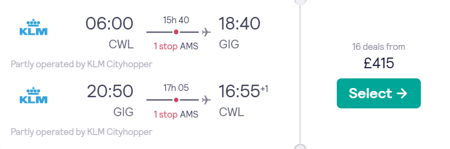 cheap flights to Brazil