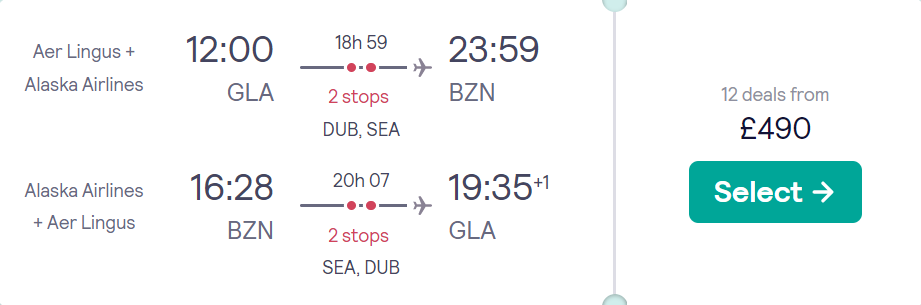 cheap flights to US
