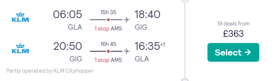 cheap flights to Brazil