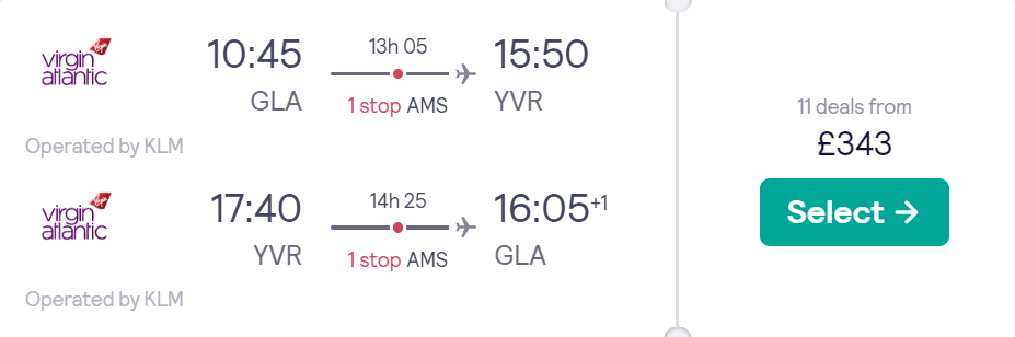 cheap flights to Canada