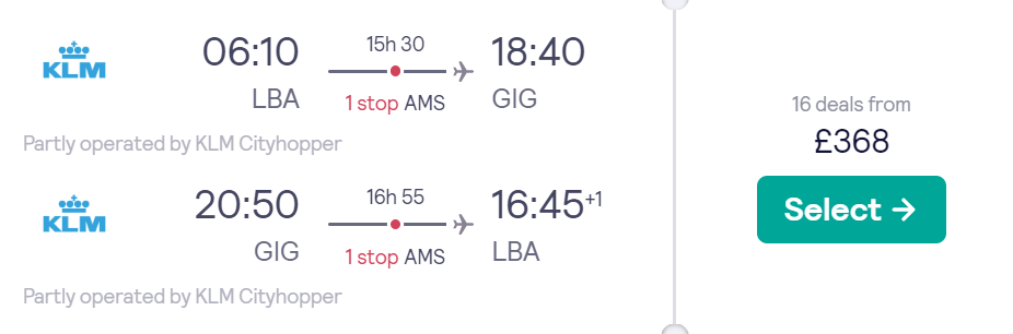 cheap flights to Brazil