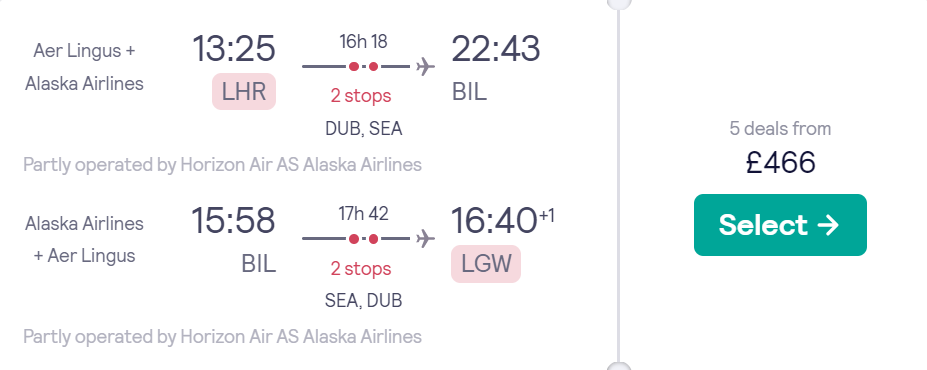 cheap flights to US