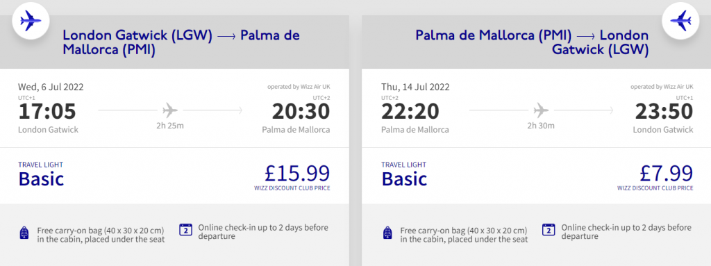 cheap flights to Spain