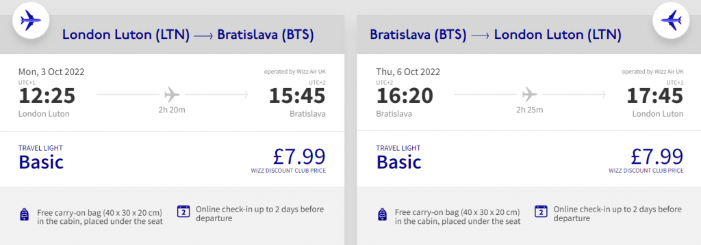 cheap flights to Slovakia
