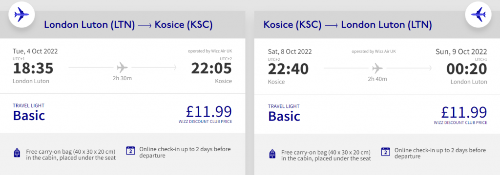 cheap flights to Slovakia