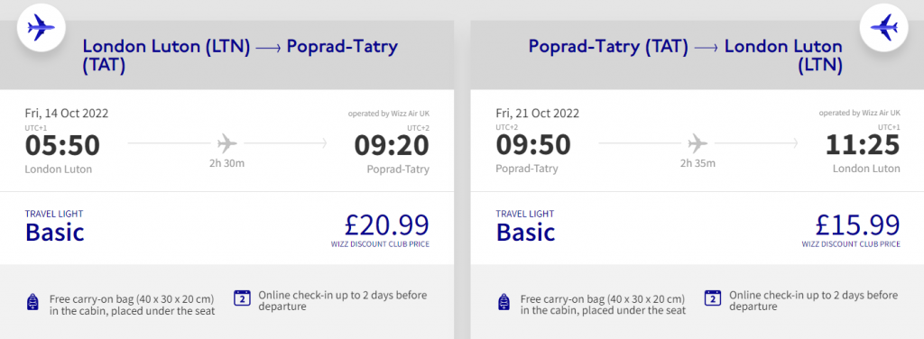 cheap flights to Slovakia