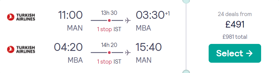 cheap flights to Kenya
