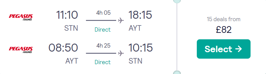 cheap flights to Turkey