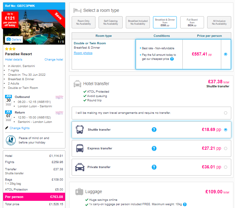 holidays in Greece