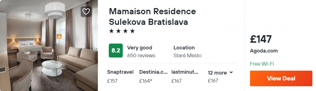 Mamaison Residence Sulekova Bratislava