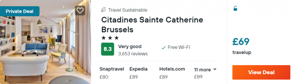 Citadines Sainte Catherine Brussels