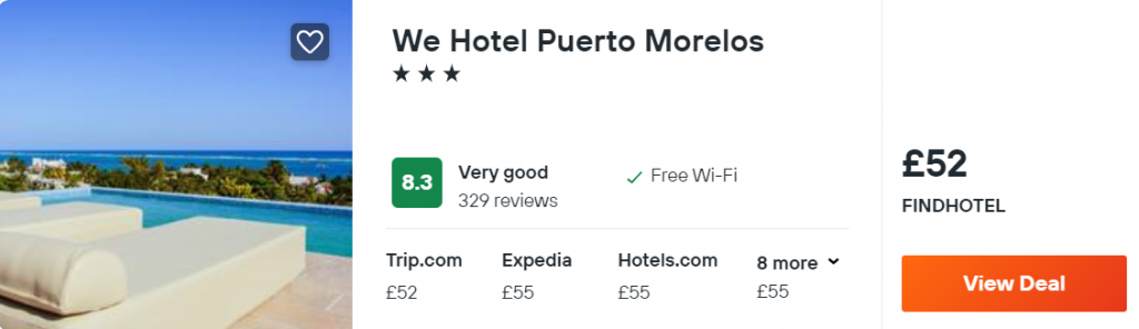 We Hotel Puerto Morelos