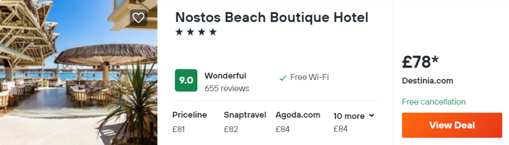 Nostos Beach Boutique Hotel