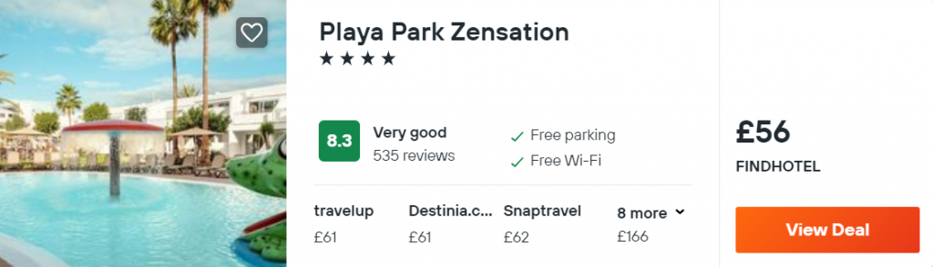Playa Park Zensation