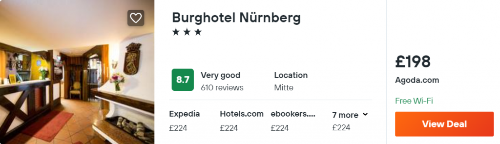 Burghotel Nürnberg