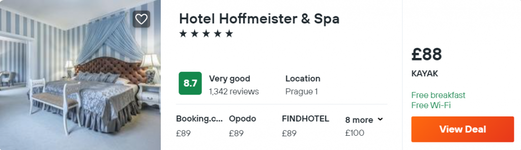 Hotel Hoffmeister & Spa