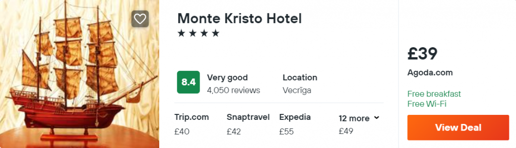 Monte Kristo Hotel