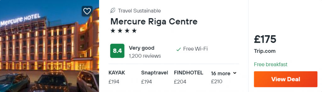 Mercure Riga Centre