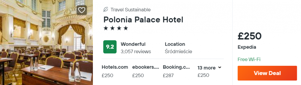 Polonia Palace Hotel