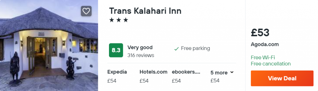 Trans Kalahari Inn