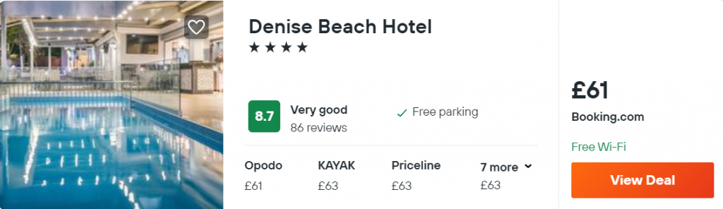 Denise Beach Hotel