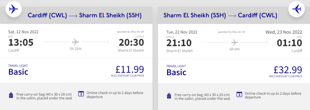 cheap flights to Egypt