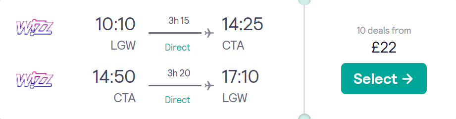 cheap flights to Italy