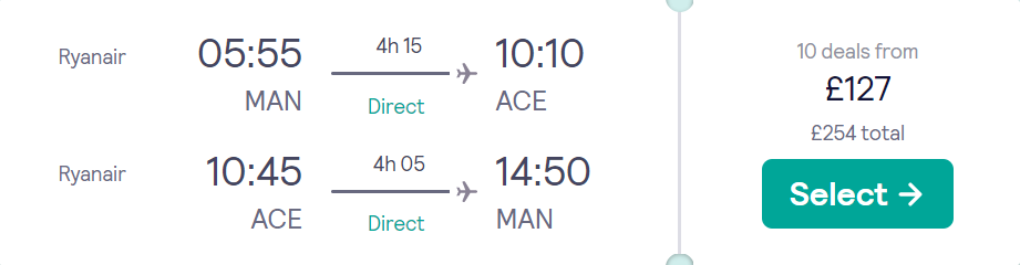 cheap flights to Spain