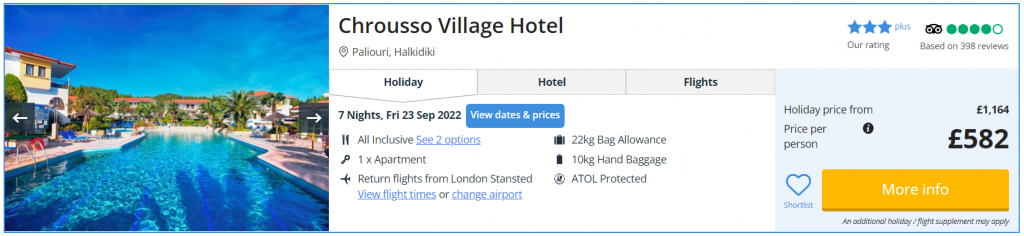 holidays in Greece