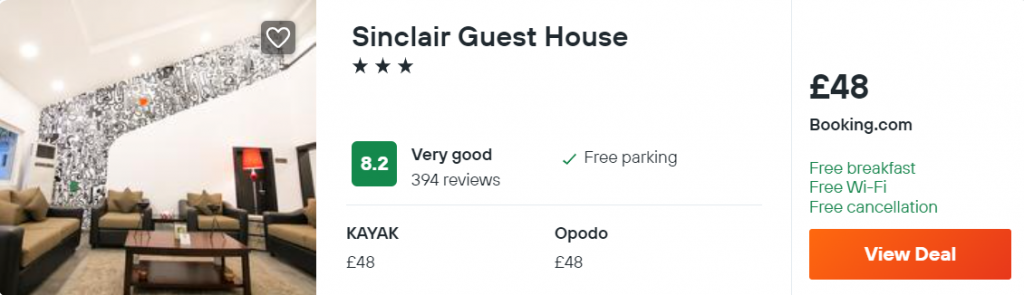 Sinclair Guest House