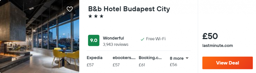 B&b Hotel Budapest City