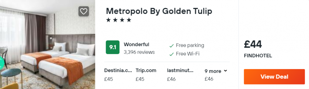 Metropolo By Golden Tulip