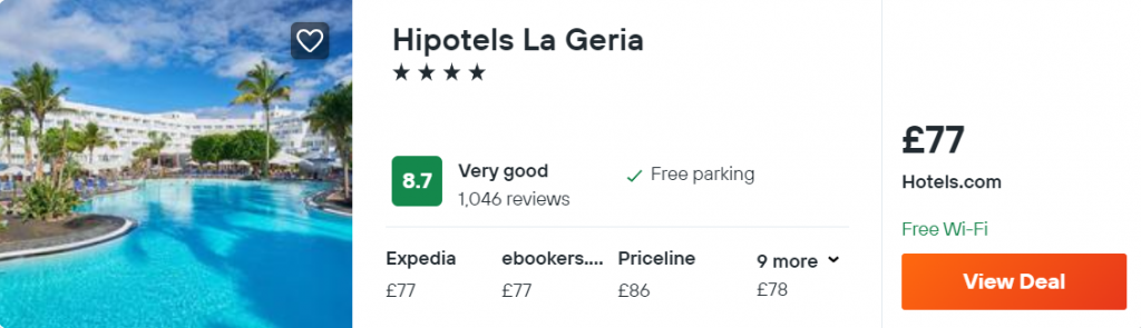 Hipotels La Geria