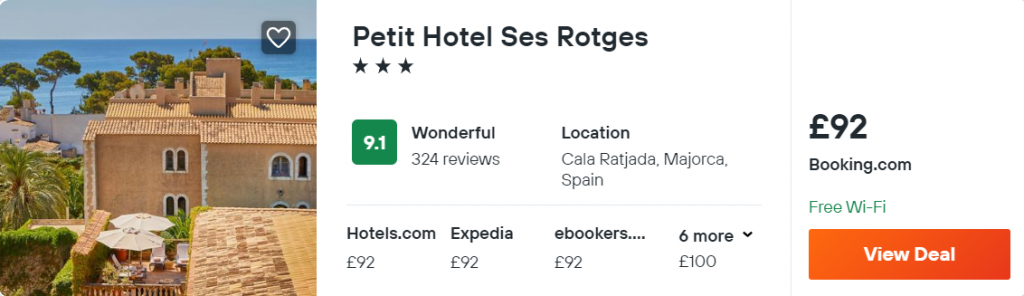 Petit Hotel Ses Rotges