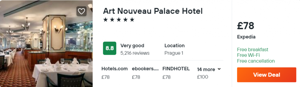 Art Nouveau Palace Hotel