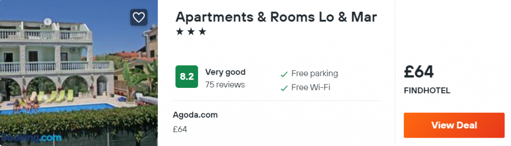 Apartments & Rooms Lo & Mar