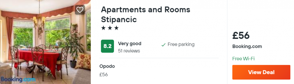 Apartments and Rooms Stipancic