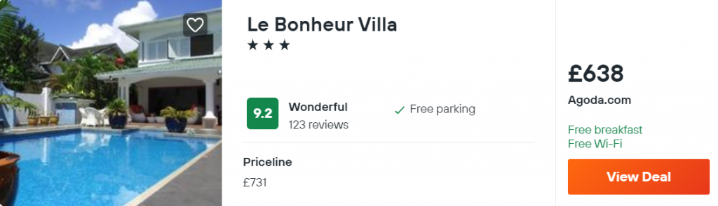 Le Bonheur Villa