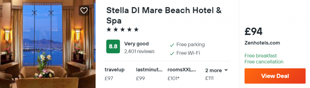 Stella DI Mare Beach Hotel & Spa