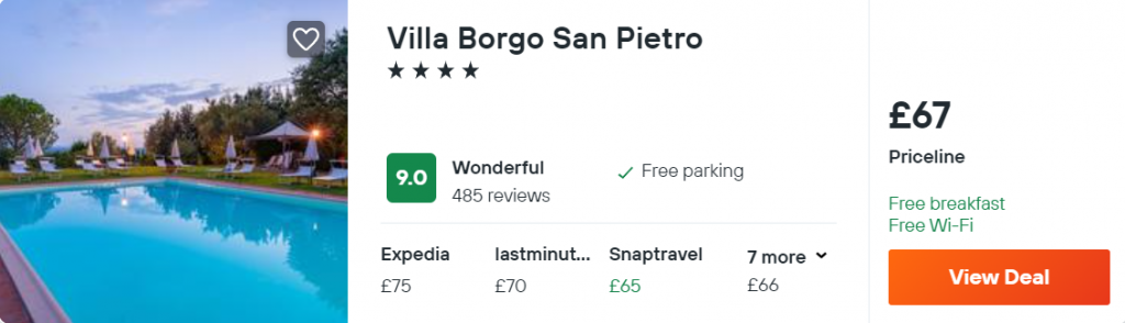Villa Borgo San Pietro