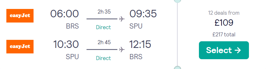 cheap flights to Croatia