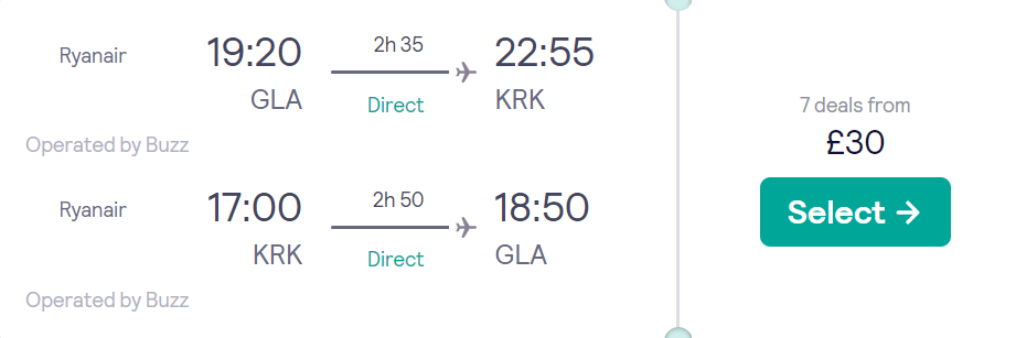 cheap flights to Poland