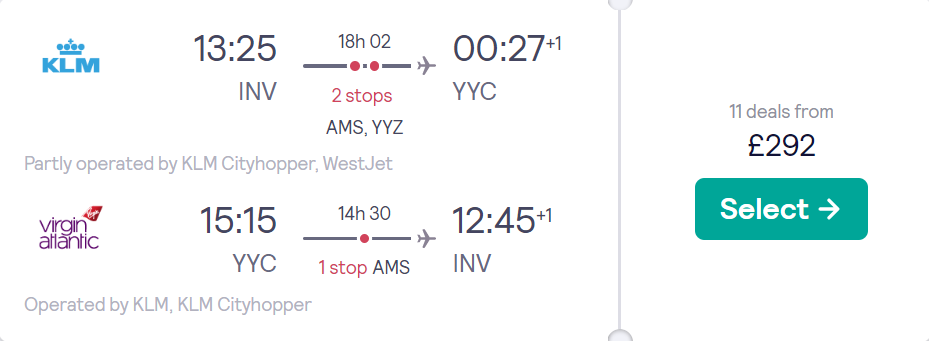 cheap flights to Canada