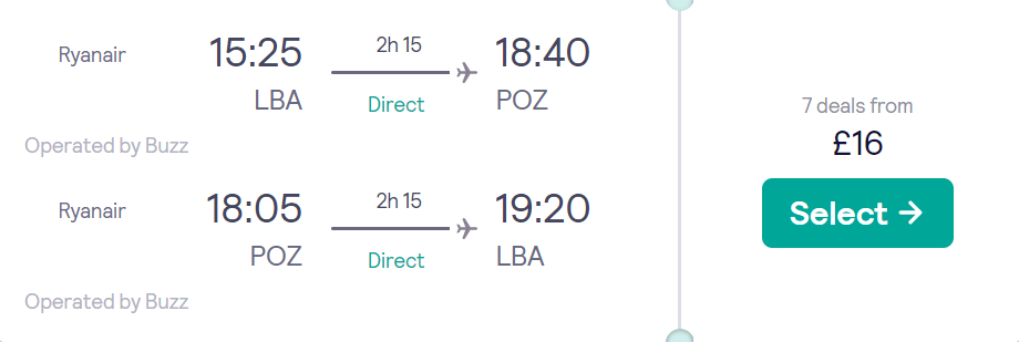 cheap flights to Poland