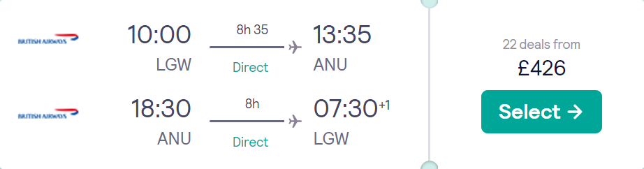 cheap flights to Antigua