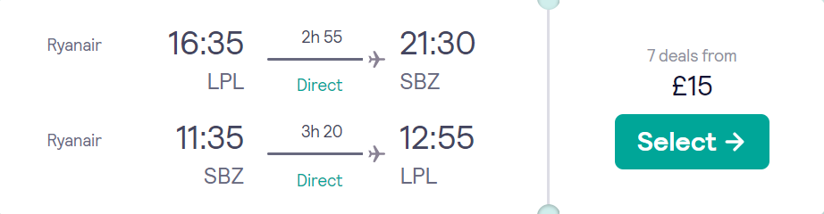cheap flights to Romania