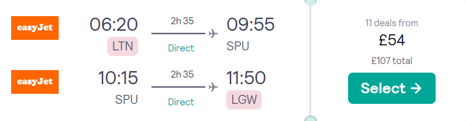 cheap flights to Croatia