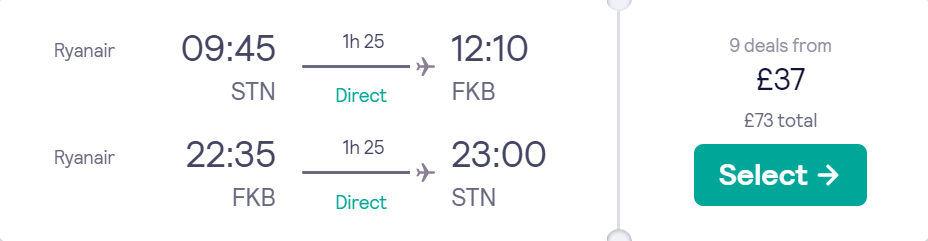 cheap flights to Germany