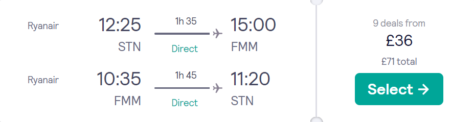 cheap flights to Germany