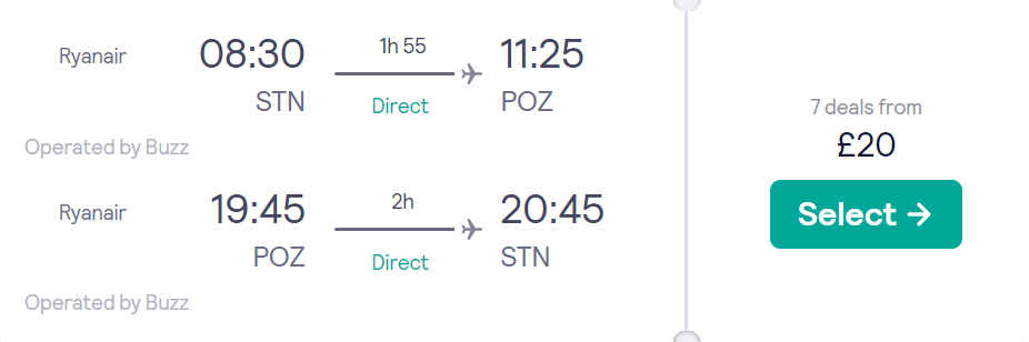 cheap flights to Poland